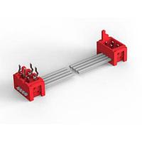 AMP Connectors - TE Connectivity 2205074-2 ສາຍສະບັບ I/O 16 POS ຄວາມຍາວ 130mm Micro-Match MOW-PB