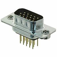 NorComp 780-M15-113R011 ຂໍ້ມູນສູງ D-Sub Connectors IP67,15P HD M VERT NI W/CLINCH NUT 1