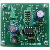 onsemi NCP3063DIPINVEVB ຕົວຄວບຄຸມແຮງດັນໄຟຟ້າ - ຕົວຄວບຄຸມແຮງດັນໄຟຟ້າປ່ຽນແປງ NCP3063 INVR DEMO BD