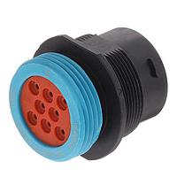 Amphenol SINE Systems AHDP04-18-08SR-WTA ຕົວເຊື່ອມຕໍ່ SZ 18 RCPT 8 POS SOCKET REV ARGMNT