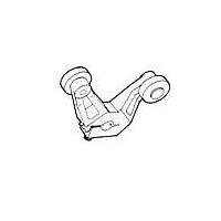 Honeywell LSZ53S ເລວເຣີ Roller- Yoke / Nylon ຕິດຕັ້ງຢູ່ຫຼັງເລວ