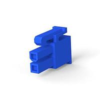 AMP Connectors - TE Connectivity 2029097-2 ກອງສາຍສອງຕໍ່ UL-94-V2 ສີຟ້າ