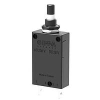 E-T-A Circuit Breakers 2-5700-IG1-K10-DD-1555-15A ຕົວຈັບກະຕຸ້ນກວ່າກຳນົດອຸນຫະພູມ Thermal Overcurrent Min Ord Qty 10. ຕົວຈັບກະຕຸ້ນວົງຈອນອຸນຫະພູມຫນຶ່ງຂາວດ້ວຍກະບຸມກົດເພື່ອກູ້ຄືນ, ບໍ່ມີການລະເລີຍ, ບໍ່ມີການຕົກຫຼຽນ, ກະບຸມກະທົບດ່ວນ. ປະເພດ 2-5700 ສາມາດຖືກຈັດຫາເປັນສະບັບກົດກົງ/ຕົວຈັບກະຕຸ້ນ (R-type TO CBE to EN 60934 ໃນການຕັ້ງຄ່າກະບຸມກົດເພື່ອກູ້ຄືນ; S-typ