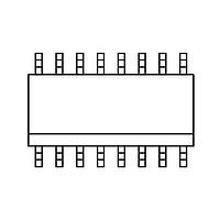 Renesas Electronics PS2815-4-A ອອບໂຕຄູເລີອອກພຸດທຣານຊິດເອັດ OPTOCOUPLER 16-PIN SSOP