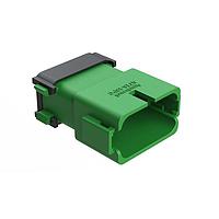 Amphenol SINE Systems AT16-18PC-EK02 ປຸ່ມຮັບ 18 ຕຳແໜ່ງ Receptac acle, Keyed C, ສີຂຽວ