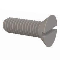 Essentra Components 0231218A100 ສະກຣູຫຼັກຊອກຊະນີດຊ່ອງ 82 Slotted CSK Screw, 5/16-18 Thread, 1 Lg