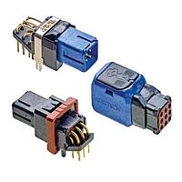 DEUTSCH - TE Connectivity D369-B33-AS0 ຕູ້ຕໍ່ສັນຍານ MIL Spec ແບບສີ່ຫມົດ 369 ຕິດຕັ້ງບ່ອນປ່ານ RCPT 3-ທາງ, A-Key, SKT