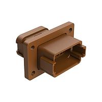 Amphenol SINE Systems AT04-12PD-LE07 ຕົວເຊື່ອມຕໍ່ 12 ຕຳແໜ່ງ Rcpt Fng Mnt Conn Pin Brn Key D