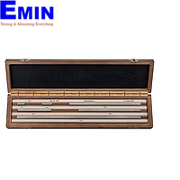 Mahr 4800431DKS Rectangular Gage Block Set ເຮັດດ້ວຍເຫຼັກກ້າ (413, tolerance class:1)