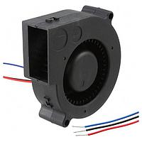 Delta Electronics, Inc. BFB0712L-AF00 ພູມລົມ Blower, 75.7x75.7x25mm, 12VDC, Ball, 3-Lead Wires, Lock Rotor Sensor, Tachometer