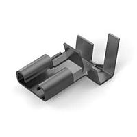 AMP Connectors - TE Connectivity 62811-2 ປຸ່ມຮັບ 250 FLG FAS RCPT