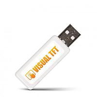 Mikroe MIKROE-777 ຊຸດພັດທະນາ GUI Visual TFT (USB Dongle)