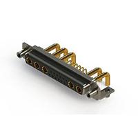 EDAC 630-17W5250-3T5 ຕູ້ຕິດຕໍ່ D-Sub ປະສົມມຸມຂວາ ຕູ້ຕິດຕໍ່ພະລັງງານ Combo D-Sub