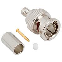 Amphenol RF 031-70554-12G ຕົວເຊື່ອມ BNC Strgt Crmp Plg - Canare L-3.3CUHD Cb