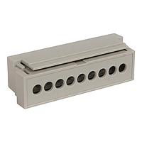 Bud Industries DMB-4771-TGH ກະບອງປ້ອງກັນ Terminal Guard 9 Hole Guard ສໍາລັບ 9 ເທີມິນອລ (DMB-4771)