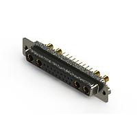 EDAC 628-21W4224-4TA ຕົວເຊື່ອມຕໍ່ Mixed Contact D-Sub Connectors Vertical Combo Dsub