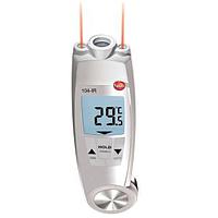TESTO 104-IR ຈຸດປະສົງສອງ IR ແລະເຄື່ອງວັດແທກອຸນຫະພູມເຈາະ (-50 ~ +250 °C)