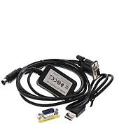 Delta Electronics, Inc. UC-PRG020-12A ສາຍສັບພັນລະບົບ ສາຍສັບພັນລະບົບສໍາລັບ DVP/TP RS-232 Modules (DB9 ຍິງ/ 8-pin mini-DIN ຜູ້ຊາຍ) ໄປຄອມພິວເຕີ, ຄວາມຍາວ 2m