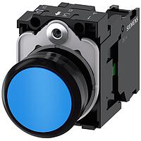 SIEMENS A6X30141475 ປ່ອງສະຫນັບສະຫນູນມາດຕະຖານ ປຸ່ມກົດ. ສີຟ້າ