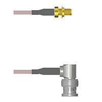 Amphenol Custom Cable Q-2W00D0005144i ສາຍສະບັບ RF SMA-SJB/BNC-RP G316 144I