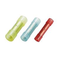 KS Terminals BNYTF1 ການຕໍ່ສາຍປະເພດ Butt Splice Nylon, Flared Butt Splice, 22-16 AWG, 25.2 mm
