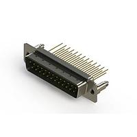 EDAC 627-M25-223-GT5 ຕົວເຊື່ອມ D-Sub - ຕົວເຊື່ອມ D-Sub ຄວາມໜາ້ຄວາມຖືກມາດຕະຖານ ແບບຕັ້ງຕົວແບບຕັດກະເປົາ