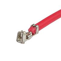 Molex 214921-2222 ສາຍນໍາສະຫນອງ Pre-Crimped Lead PicoBlade F-S ສີແດງ 26AWG 150mm PreCrimp