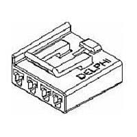 Aptiv 12052856 4-ທາງ 4P ຍິງ ສີດຳ 280 ຊີຣີສ 30 ແອມ