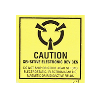 Statico SL047 ປ້າຍກຳກັບ ESD (2"x2"; 500/roll)