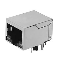 Kycon G15LX-110S-10G-G/Y-30 Modular MAGJACK, 10G MAGNETICS, TAB DOWN, FULL SHIELD NO TABS, LED GRN/YEL