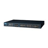 Advantech EKI-7428G-4CPI-AE ສະຫນອງສະບັບຈັດການ Ethernet 24G+4G Combo Port POE Managed Switch w/W