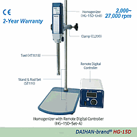 DaiHan DH.WHG01018 ຕົວຄວບຄຸມຈາກຈອກ Homogenizer, ໜ່ວຍ Unit Only HG-15D-Unit, 120V