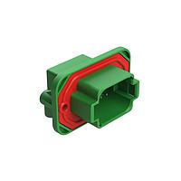 Amphenol SINE Systems AT13-08PC-BM05CP ຕົວເຊື່ອມລົດຍົນ 8 ຕຳແໜ່ງ 90 ຟແລນຈ໌ມາຍງານ PCB Receptacle