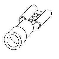 Molex 19017-0071 ການຕັດອອກຢ່າງລວດເລັ່ງ 110X.032 FEM QD INSU LK STRIP (190170071