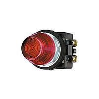 Eaton HT8HFRV7 ອຸປະກອນແສງສະແດງ INDICATING LIGHT, 120V FV INCAND, ແດງ