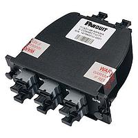 Panduit FC4ZU-48-NMNMA ການປະສົມສາຍເສັ້ນແອບຕິກແຟບເບີ Dark Fiber Conversion Cassette ກັບ OM4