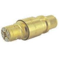 Amphenol Socapex uCom-10G+ LSUB ຕູ້ຕໍ່ໄວສູງ / ຕູ້ຕໍ່ແບບມົດູເລ MicroCom ສາຍບັນດຊໍເລີດ It REC ທອງທອງ