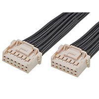 Molex 221955-1144 ສາຍສະເພາະ Discrete Wire iGrid-to-iGrid (OTS) Cable Assembly Dual Row 600mm Length 14 Circuits Natural