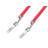 Molex 214922-1221 ສາຍນໍາສົ່ງ Pre-Crimped Lead PicoBlade M-M ສີແດງ 26AWG 75mm PreCrimp