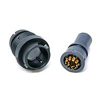 Amphenol Alden 300976 ຕົວເຊື່ອມຕໍ່ 12POLE RCPT FPNL MNT 22 AWG