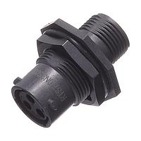 Amphenol SINE Systems RTS710N3S03 ຕົວເຊື່ອມຕໍ່ RECEPTACLE JAM NUT SIZE 10 3POS SOCKET