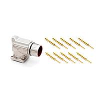 Amphenol SINE Systems MB7RJN0901-KIT ຕົວເຊື່ອມຕໍ່ມິຕຣິກຮູບວົງກົມ 9 ຕໍ່ຕົວຜູ້ຊາຍ ຟແລນຈຳນວນມາດຕະຖານ