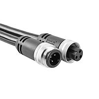 Amphenol SINE Systems P28984-M2 ສາຍພະລັງງານ AC 3 ຂາ PIN 10AWG M-STRF-STR2M