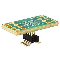 Chip Quik DIP600-SOIC-08N ອະແດັບເຕີ DIP-08 (DIP-8) (0.6" width, 0.1" pitch) ຫາ SOIC-8 Narrow (1.27mm pitch, 150/200 mil body) ອະແດັບເຕີ