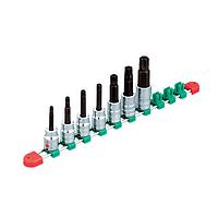 KTC TBT407TH ຊຸດ T-type tamper-proof Torx bit socket set (1/2", 7pcs)