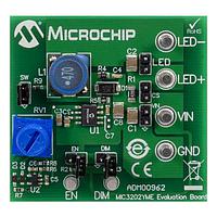 Microchip Technology ADM00962 ບອດປະເມີນ MIC3202 HB LED Driver Evaluation Board