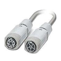 PHOENIX CONTACT 1526887 ສາຍເຊື່ອມ IPD PL 5P2,5 M A0,5 F PVC GY