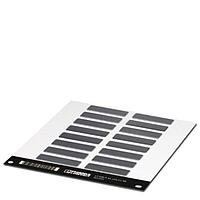 PHOENIX CONTACT 0831958 ປ້າຍຊື່ LS-EMP-AL (60X15) BK CUS