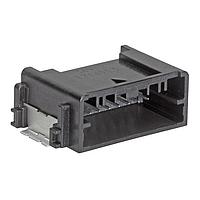 Molex 34912-7082 ອຸປະກອນເຊື່ອມຕໍ່ລົດຍນຕະ MINI50 RA HDR SMT 8CKT POL C DRKGRY