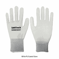 Koreca K9.8168M ຖົງມືຕ້ານການຕັດ, ຄອດຕິ້ມ PU, ສານເສັ້ນໄຟເບີເລດເສັ້ນເຫຼັກບໍ່ຜົນລົງ, ຂະໜາດກາງ